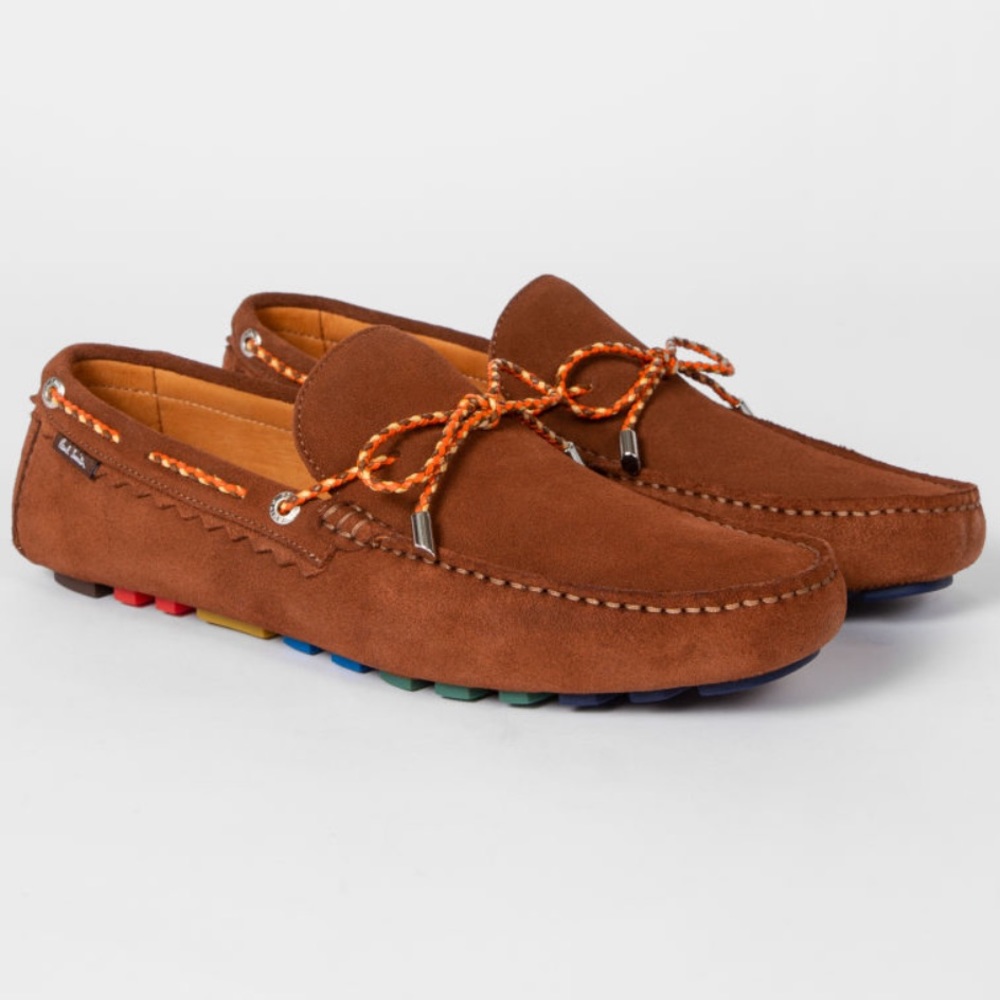 Paul Smith’s Tan Suede 'Springfield' Loafers